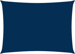 vidaXL Zonnescherm rechthoekig 6x8 m oxford stof blauw
