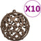 vidaXL - Kunstkerstboom - met - verlichting - en - kerstballen - 240 - cm - groen