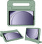 imoshion Galaxy Tab A9 - Kidsproof Tablethoes - Schokabsorberend met Handvat - Olijf Groen