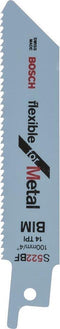 Bosch S 522 BF - Reciprozaagblad - BIM voor dik staal (3-8 mm) - 100 mm lengte