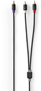 Nedis CABW24000AT30 - RCA Kabel - 300cm - Grijs
