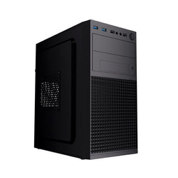 Gembird Fornax K300 - Mini Tower PC - Micro ATX Mini-ITX - Zwart