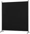 Angel Living Kamerscherm - 1-delig - Opvouwbaar - 162 x 180 cm - Zwart
