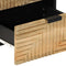 vidaXL - Nachtkastjes - 2 - st - 40x33x46 - cm - massief - mangohout - bruin
