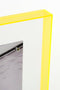Mica Decorations Wanddecoratie - Vrouw op duikplank - L40 x B3 x H50 cm - Grijs