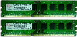 G.Skill F3-10600CL9D-8GBNT - DDR3 DIMM - 8GB 1333MHz 2x4GB CAS9