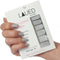 LAUED Nagelstickers - Nail Wraps - 16 Extreem Dunne Nagellak Stickers - Manicure Nail Art Folie - Silver Lady