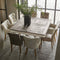 Riviera Maison Eettafel Vierkant - Château Belvédère Dining Table - 130x130 cm - Wit