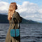 Schoudertas Beauly Blauw (Sea Blue) - Harris Tweed - Glen Appin of Scotland