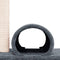 vidaXL - Kattenmeubel - met - tunnel - 60x34,5x50 - cm - donkergrijs