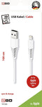 2GO USB-kabel Apple Lightning stekker, USB-A stekker 1.00 m Wit 797288