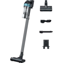 SAMSUNG Jet 75E Turbo - Steelstofzuiger - 200 AW - 60 min - 0,8 L - Grijs / Blauw