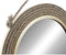Wandspiegel DKD Home Decor Bruin Metaal Kristal Touw Gouden (46 x 2 x 46 cm)