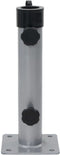 vidaXL - Parasolvoet - voor - Ø38/48 - mm - stok - staal - zilverkleurig