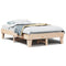 vidaXL - Bedframe - zonder - matras - massief - grenenhout - 120x200 - cm