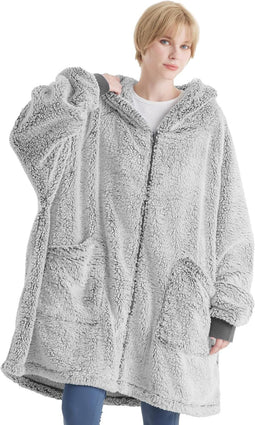 Bedshe - Deken met mouwen - Sherpa - Knuffeldeken