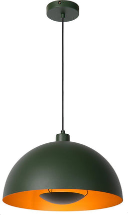Lucide SIEMON - Hanglamp - Ø 40 cm - Dimbaar - Groen