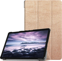 imoshion Galaxy Tab A 10.5 (2018) - Trifold Bookcase - Auto-wake functie - Goud