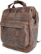 Berba Leren Laptop Rugzak 15 inch Barbarossa Ruvido 826-151 Coffee