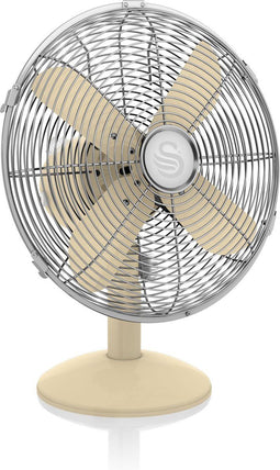 Swan Tafelventilator - 12 inch - Creme