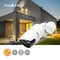 Nedis Dummy Beveiligingscamera - Bullet - IP44 - Batterij Gevoed - Buiten - Inclusief muurbeugel - Wit