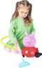 Peppa Pig - Speelgoedstofzuiger - Echte zuigkracht met accessoires - Rood roze