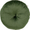 Dutch Decor - OLLY - Sierkussen rond velvet Ø40 cm - Chive - olijfgroen