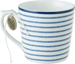 Laura Ashley Blueprint Collectables Mok - Koffiemok - Theemok - 22 cl - Candy Stripe