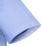 Cappuccino Italia Overhemd Korte Mouw - Stretch - Blauw - Maat 3XL
