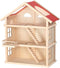 Goki Houten Poppenhuis XL - Poppenhuis - 3 verdiepingen - Multi