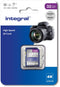 Integral - High Speed SD Card V30 UHS-I U3 - 32GB - tot 100MB/s lezen - 30MB/s schrijven