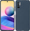 iMoshion Hoesje Geschikt voor Xiaomi Redmi Note 10 (5G) Hoesje Siliconen - iMoshion Color Backcover - Donkerblauw