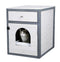 Kerbl - Kattenbakkast - Ida - 45x58x60 - cm - wit - en - blauw