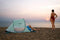 Bestway Pavillo - Pop-up Strandtent - UPF 80 Zonbescherming - Groen (2 persoons)