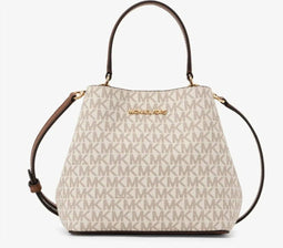 Handtas Dames Michael Kors PRATT-VANILLA Grijs 18 x 18 x 10 cm