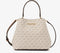 Handtas Dames Michael Kors PRATT-VANILLA Grijs 18 x 18 x 10 cm
