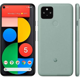 Google Pixel 5 - Groen - 128 GB - Fysieke simkaart + eSIM