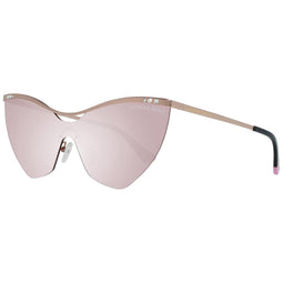 Victoria's Secret VS0010 0028T - Zonnebril - Goudkleurig/Roze - 65 mm