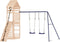 vidaXL - Speelhuis - massief - grenenhout
