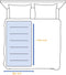 Cresta Care KTS110 Warmtedeken 1 persoons met 180 minuten timer en machine wasbaar cosy fleece 150x80 cm