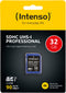Intenso 32GB SDHC - UHS-I Geheugenkaart - Tot 100 MB/s Leessnelheid - Class 10 U3 V30