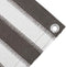 vidaXL - Tenttapijt - 200x200 - cm - antracietkleurig - en - wit