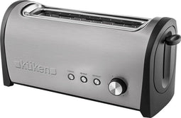 Küken 33623 broodrooster 1 snede(n) 1000 W Zwart, Roestvrijstaal