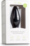 Medium Zwarte Siliconen Buttplug