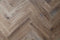 HSM Collection - Ovale eettafel Fishbone - 240x110x77 - Naturel/zwart - Eiken/metaal