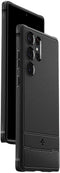 Spigen Rugged Armor - TPU Hoesje - Militaire standaard - Zwart