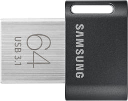 Samsung FIT Plus - USB-stick 64GB - USB 3.2 Gen 2 - Zwart