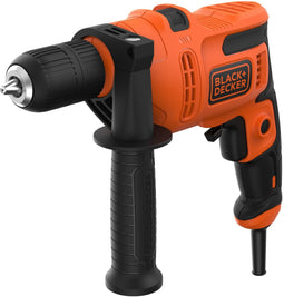 Black & Decker BEH200-QS - Klopboormachine 500W - 2e handgreep - Kleur zwart