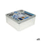 Multi-functionele Kist Confortime Tailor Metaal 19,7 x 19,7 x 8 cm (12 Stuks)