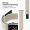imoshion Nylon Trail bandje - Geschikt voor Apple Watch 1, 2, 3, 4, 5, 6, 7, 8, 9, 10 (42 mm), SE - 38/40/41 mm - Sterrenlicht - One Size